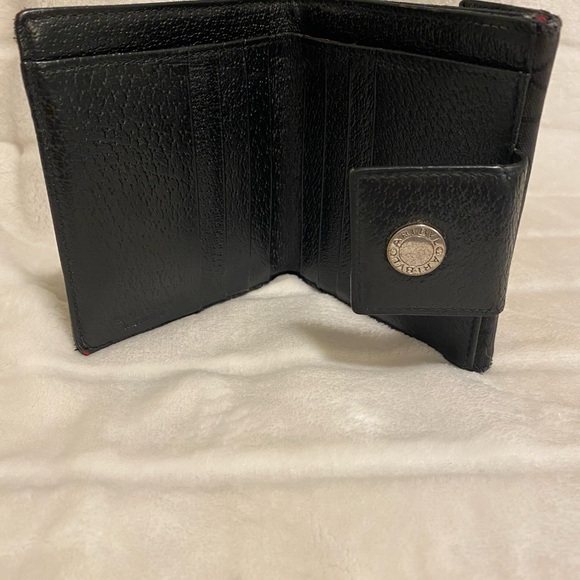 Authentic Bvlgari Logo Mania canvas bi-fold wallet in black - Picture 4 of 11